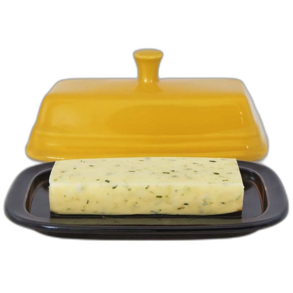 Fiestaware FIESTA SMALL Butter Dish Plate Butterdish Lid Container Ceramic